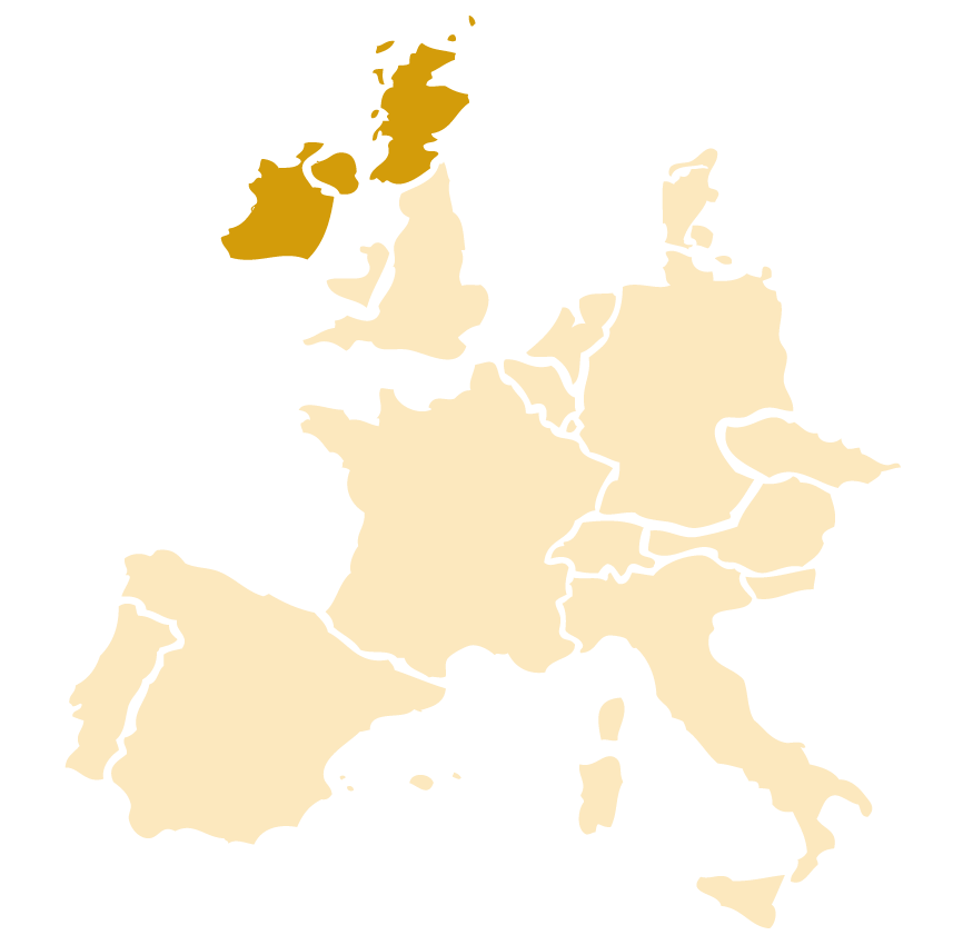 Abanico- Irland und Schottland